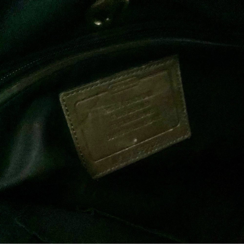 Coach leather tote - Picture 8 of 9